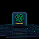 a computer keyboard with a green logo on it